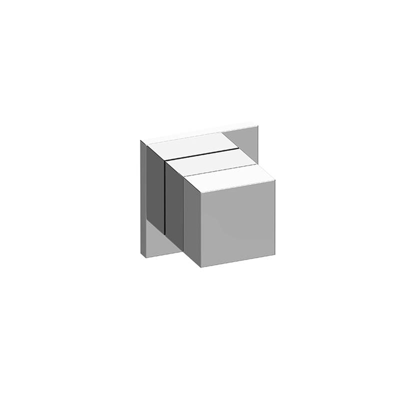 Graff - Incanto Square M-Series 2-Way Shared Diverter Valve Trim with Handle - Architectural White