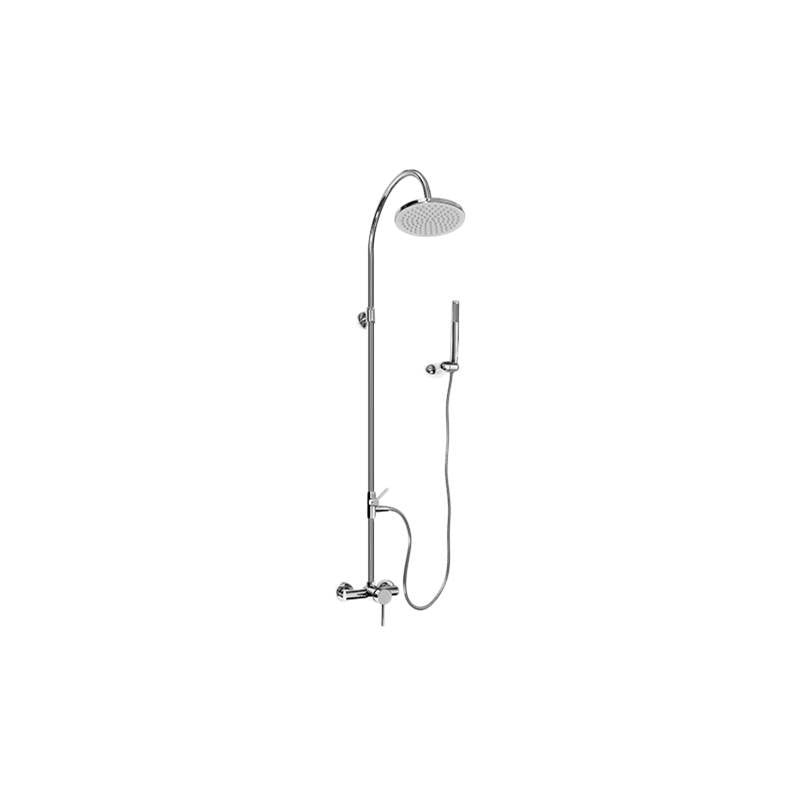 Graff - M.E. Exposed Shower System - Architectural White