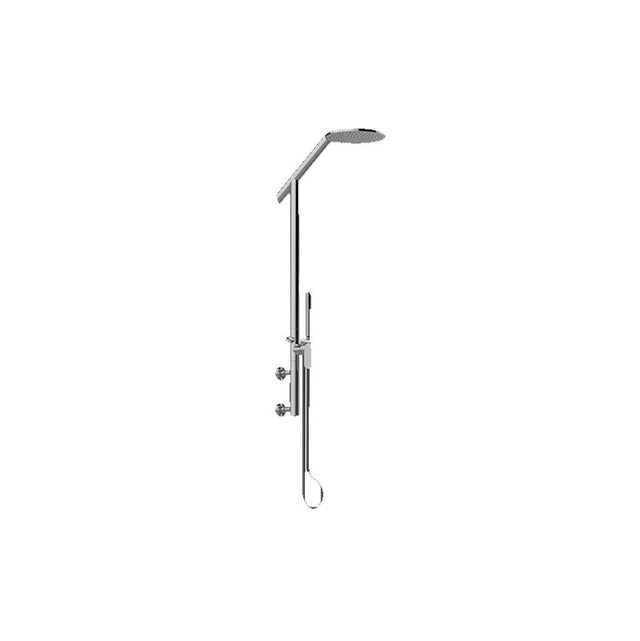 Graff - Sento Exposed Shower System - Warm Bronze Pvd