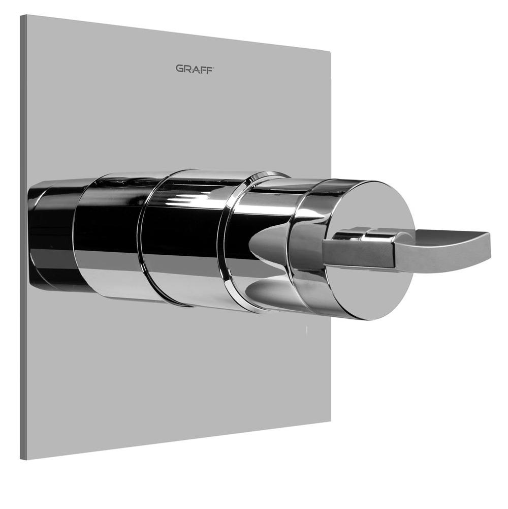 Graff - Sade/Targa/Luna Pressure Balancing Valve Trim with Handle (Trim) - Polished Chrome