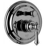 Graff - Adley Pressure Balancing Valve Trim with Handle and Diverter (Trim) - Polished Chrome