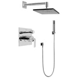 Graff - Contemporary Pressure Balancing Shower Set (Rough & Trim) - Polished Chrome