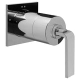 Graff - Immersion Square Trim Plate with Handle - Polished Chrome