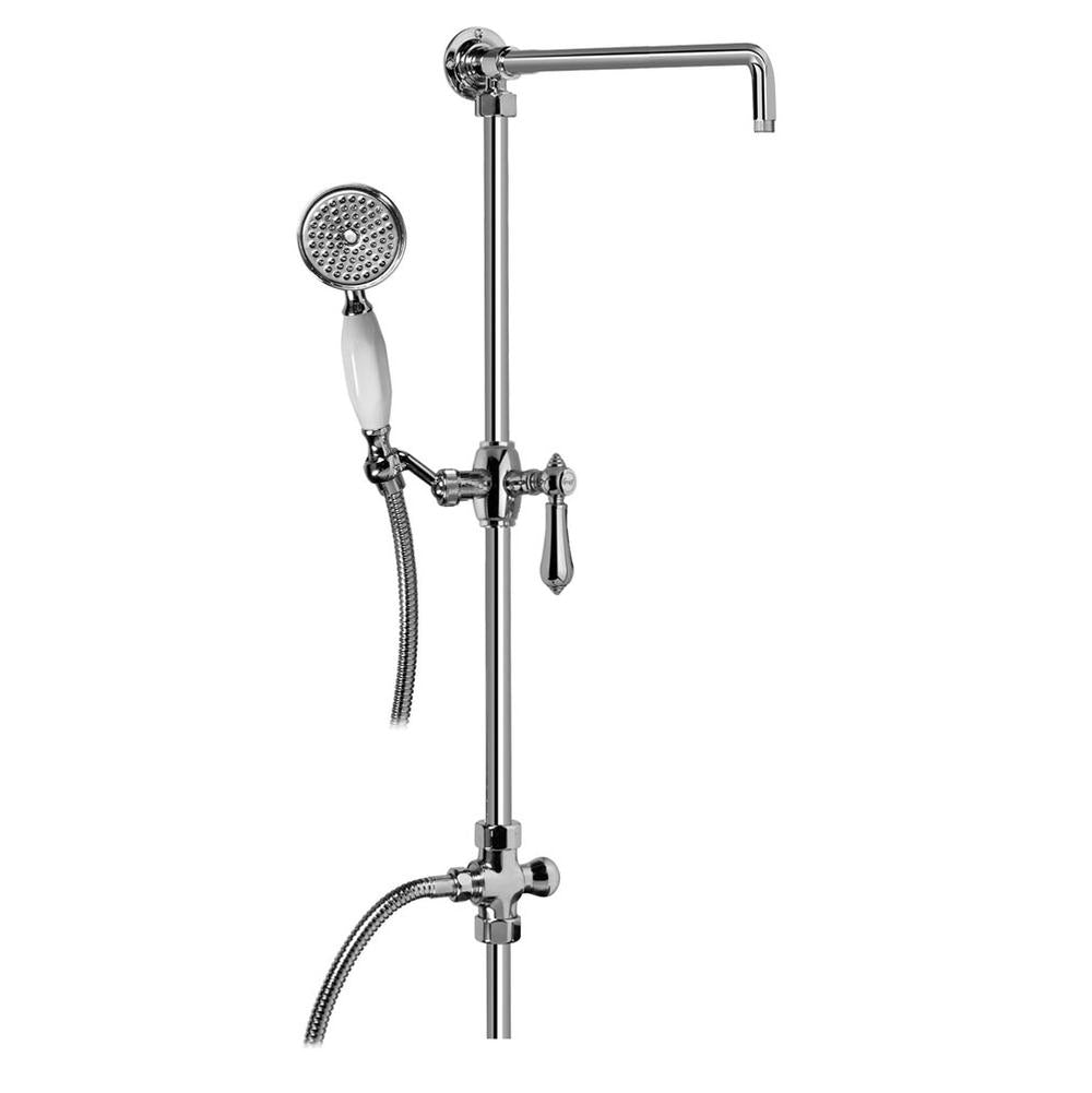 Graff - Adley Exposed Riser with Handshower - Polished Chrome