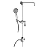 Graff - Adley Exposed Riser with Handshower - Polished Chrome