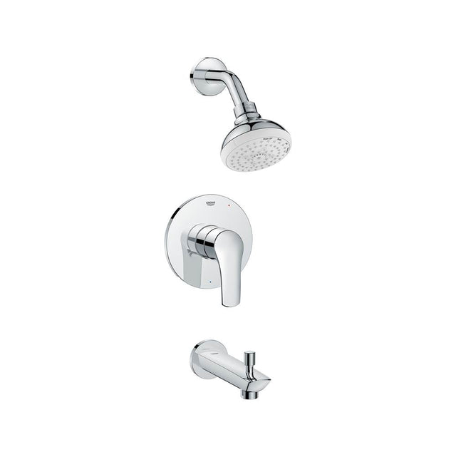 Grohe - Eurosmart Pressure Balance Valve Tub/Shower Combo - Chrome