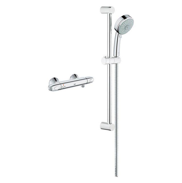 Grohe - Grohtherm 1000 Single Function Shower Kit - Chrome