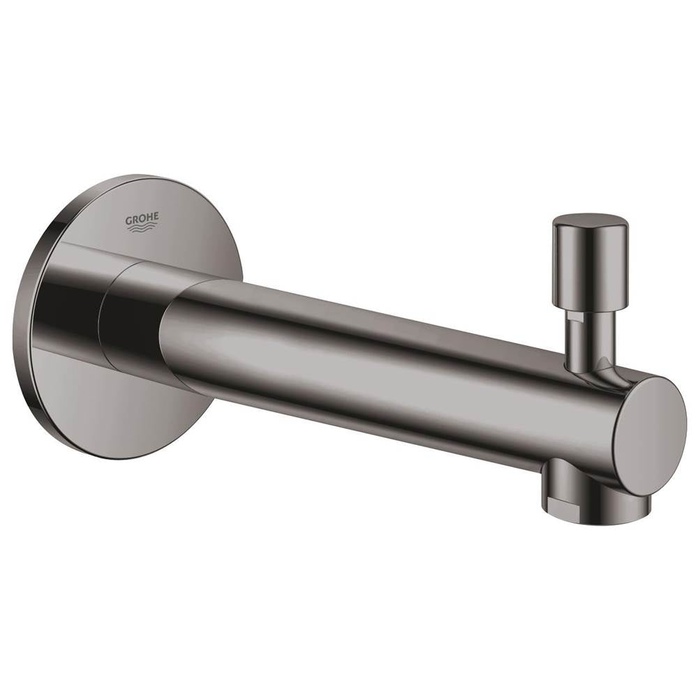 Grohe - Diverter Tub Spout - Hard Graphite
