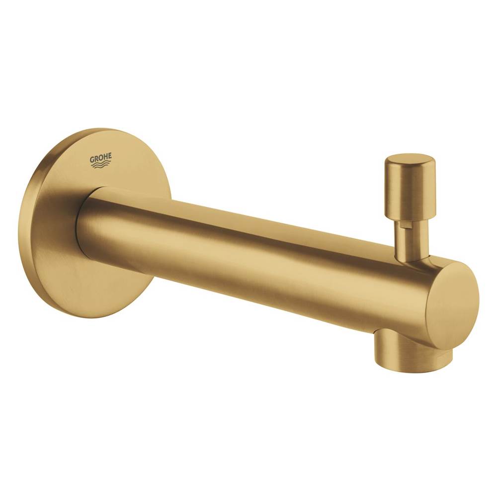 Grohe - Diverter Tub Spout - Brushed Cool Sunrise