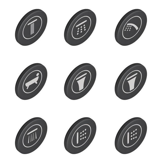 Grohe - SmartControl Icon Caps - Frosted Granite
