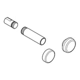 Grohe - Loose Key And Shield - Brushed Nickel