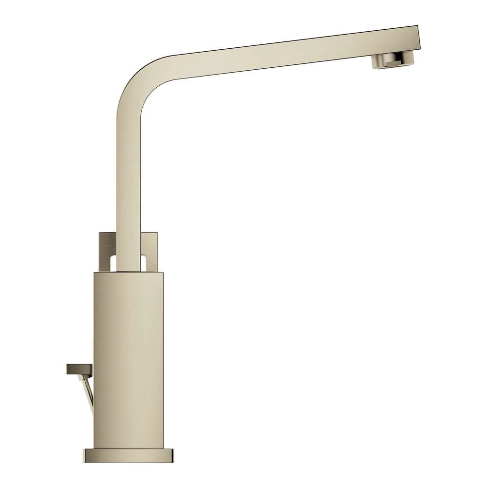 Grohe - Single Hole Single-Handle L-Size Bathroom Faucet 1.2 GPM - Brushed Nickel