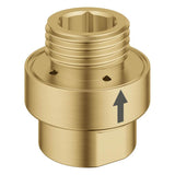 Grohe - 1/2 Inline Vacuum Breaker - Brushed Cool Sunrise