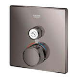Grohe - Single Function Thermostatic Valve Trim - Hard Graphite