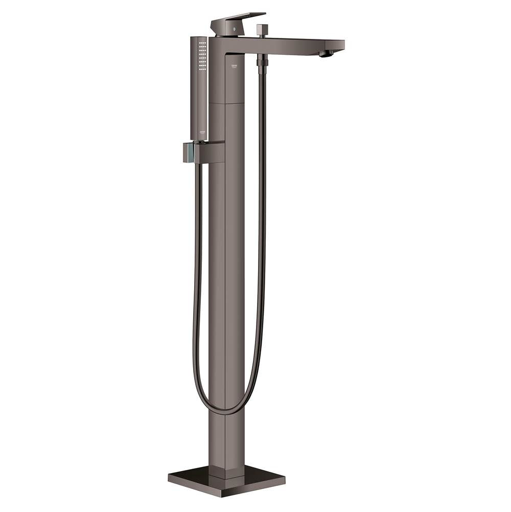 Grohe - Single-Handle Freestanding Tub Faucet with 1.75 GPM Hand Shower - Hard Graphite