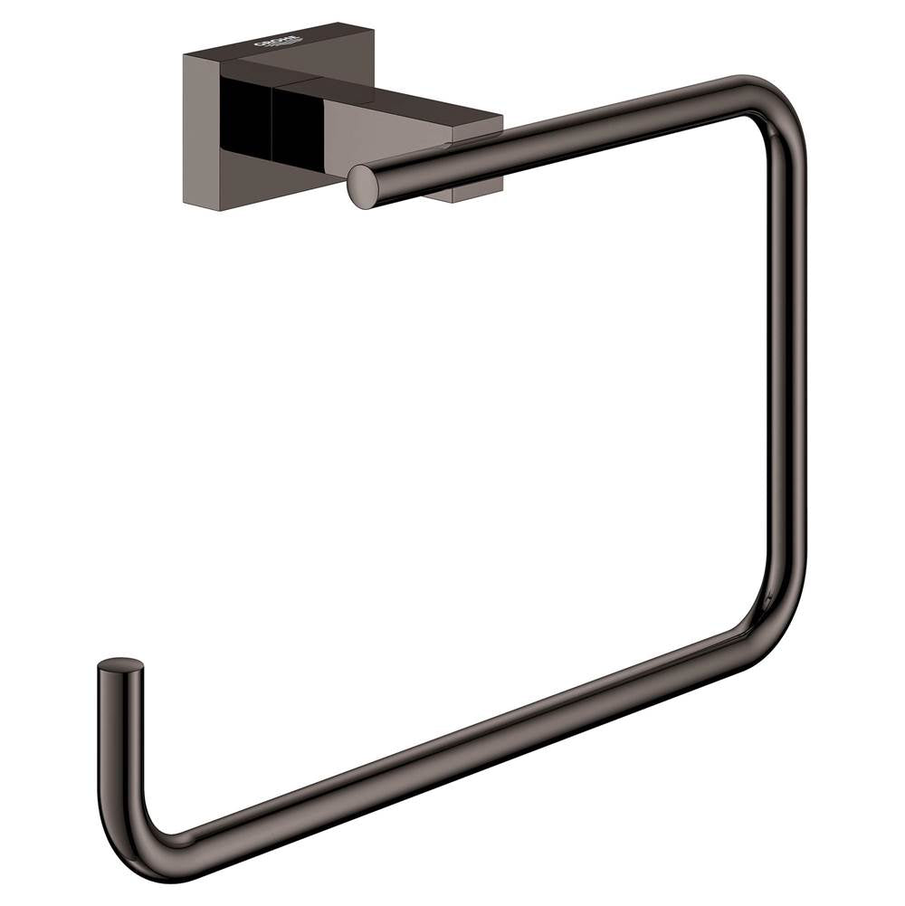 Grohe - 8 Towel Ring - Hard Graphite