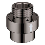 Grohe - 1/2 Inline Vacuum Breaker - Hard Graphite