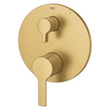 Grohe - LINEARE PRESSURE BALANCE VALVE TRIM WITH 2-WAY DIVERTER WITH CARTRIDGE - Brushed Cool Sunrise
