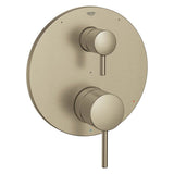 Grohe - TIMELESS PRESSURE BALANCE VALVE TRIM WITH 3-WAY DIVERTER WITH CARTRIDGE - Brushed Nickel