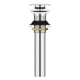 Grohe - Bathroom Sink Push Drain without Overflow - Chrome