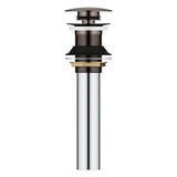 Grohe - Bathroom Sink Push Drain without Overflow - Hard Graphite