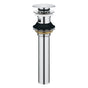 Grohe - Bathroom Sink Push Drain with Overflow - Chrome