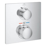 Grohe - Allure Single Function 2-Handle Thermostatic Valve Trim - Chrome