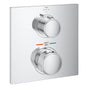 Grohe - Allure Single Function 2-Handle Thermostatic Valve Trim - Chrome
