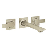 Grohe - Allure 2-Handle Wall Mount Faucet 1.2 GPM - Brushed Nickel