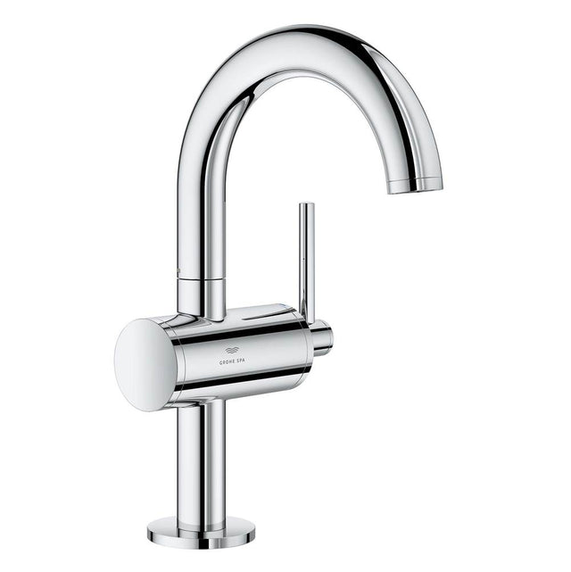 Grohe - Single Hole Single-Handle M-Size Bathroom Faucet 1.2 GPM - Chrome