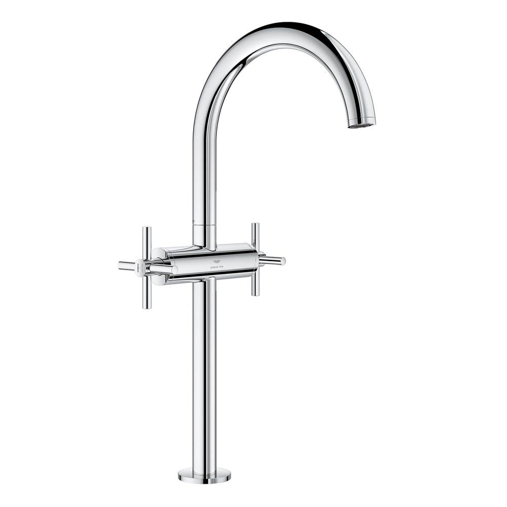 Grohe - Single Hole Two-Handle XL-Size Bathroom Faucet 1.2 GPM - Chrome