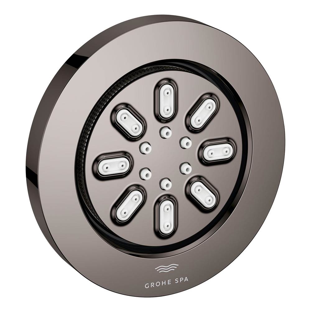 Grohe - Body Spray Round - 2 Sprays, 0.9 GPM - Hard Graphite