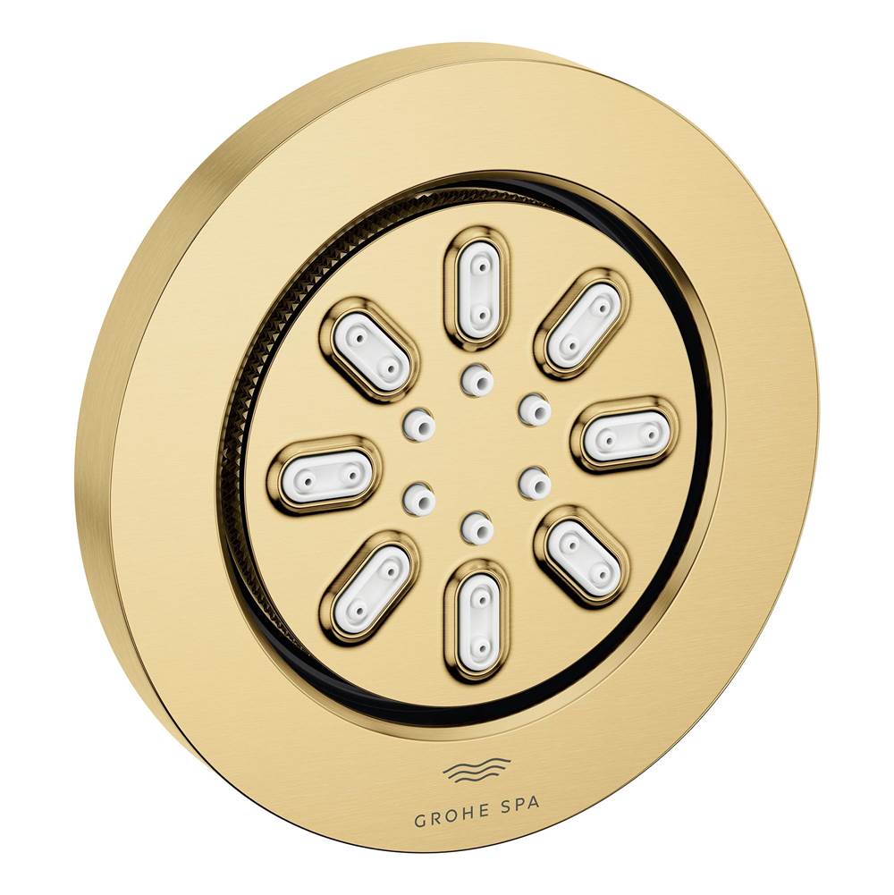 Grohe - Body Spray Round - 2 Sprays, 0.9 GPM - Brushed Cool Sunrise