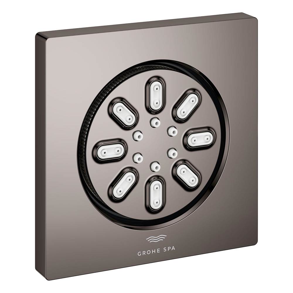 Grohe - Body Spray Square - 2 Sprays, 0.9 GPM - Hard Graphite