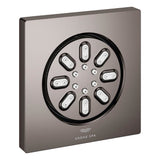 Grohe - Body Spray Square - 2 Sprays, 0.9 GPM - Hard Graphite