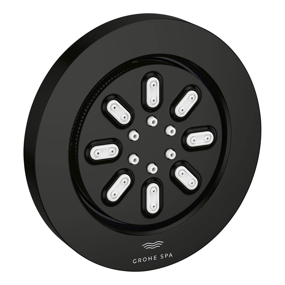 Grohe - Body Spray Round - 2 Sprays, 0.9 GPM - Matte Black