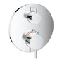Grohe - Single Function 2-Handle Thermostatic Valve Trim - Chrome