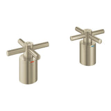Grohe - Cross Handles (Pair) for Tub Fillers - Brushed Nickel