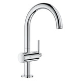 Grohe - Single Hole Single-Handle L-Size Bathroom Faucet 1.2 GPM - Chrome