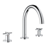 Grohe - 3-Hole 2-Handle Deck Mount Roman Tub Faucet - Chrome