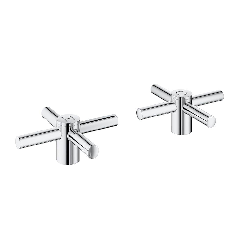 Grohe - Cross Handles (Pair) - Chrome