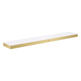 Grohe - 14 3/16 Shelf - Brushed Cool Sunrise
