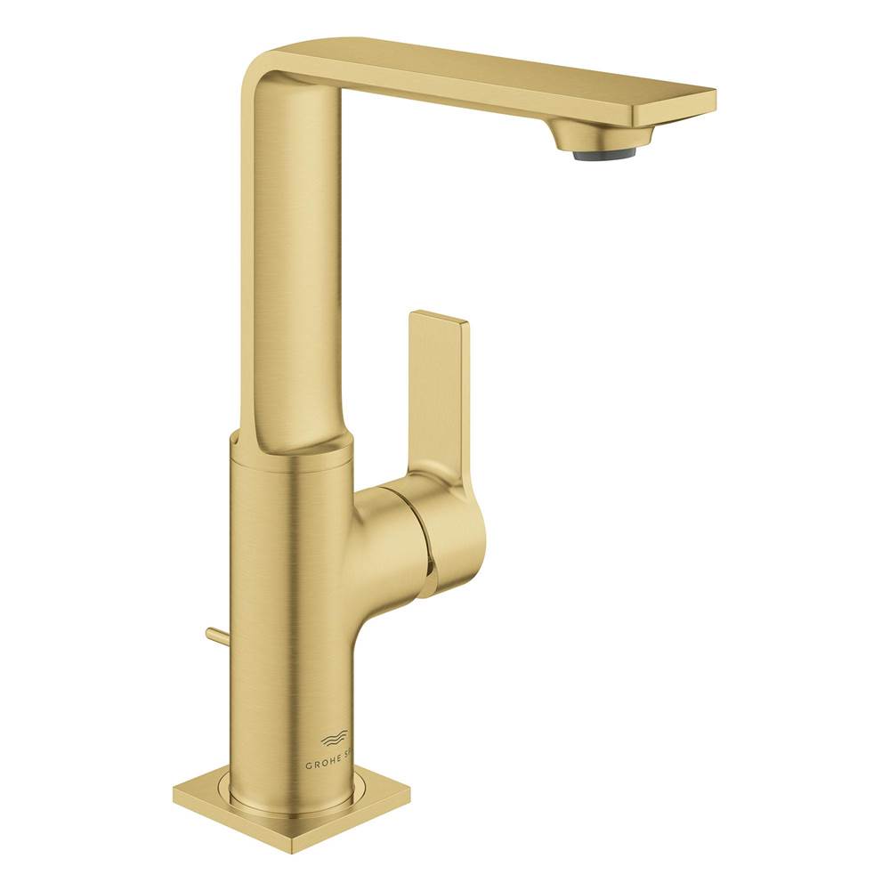 Grohe - Allure Single-Hole Single-Handle L-Size Bathroom Faucet 1.2 GPM - Brushed Cool Sunrise