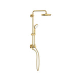 Grohe - 210 Shower System, 1.75 gpm - Brushed Cool Sunrise