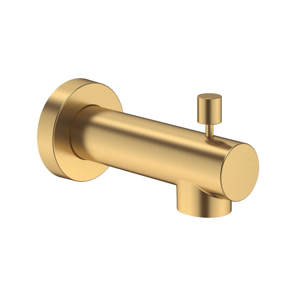 Grohe - Diverter Tub Spout - Brushed Cool Sunrise