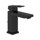 Grohe - Single Hole Single-Handle M-Size Bathroom Faucet 1.2 GPM - Matte Black