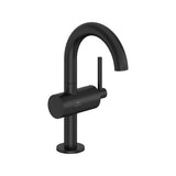 Grohe - Single Hole Single-Handle M-Size Bathroom Faucet 1.2 GPM - Matte Black