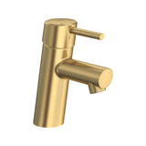 Grohe - Single Hole Single-Handle S-Size Bathroom Faucet 1.2 GPM - Brushed Cool Sunrise