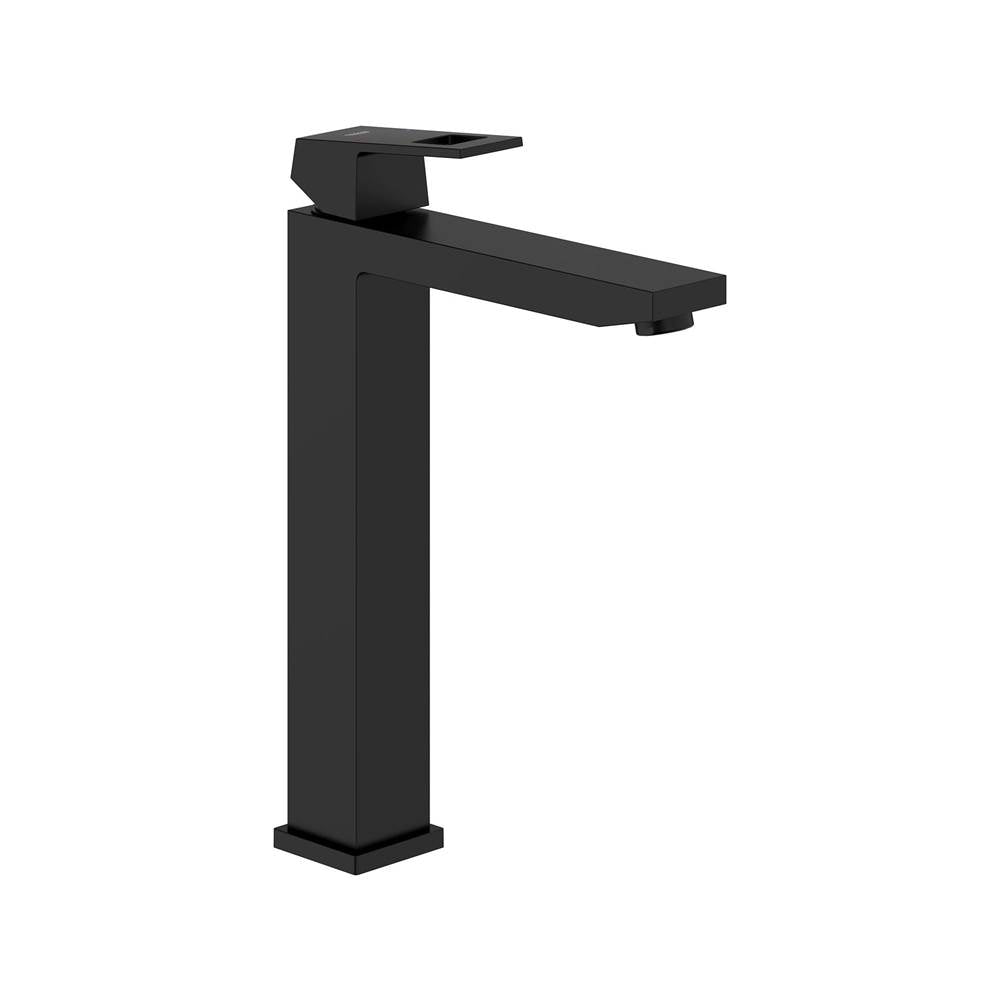 Grohe - Single Hole Single-Handle Deck Mount Vessel Sink Faucet 1.2 GPM - Matte Black