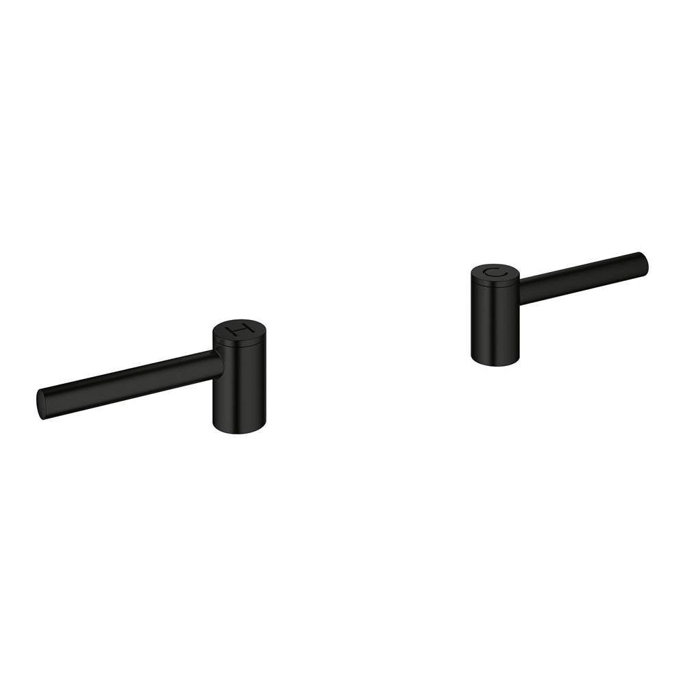 Grohe - Lever Handles (Pair) - Matte Black